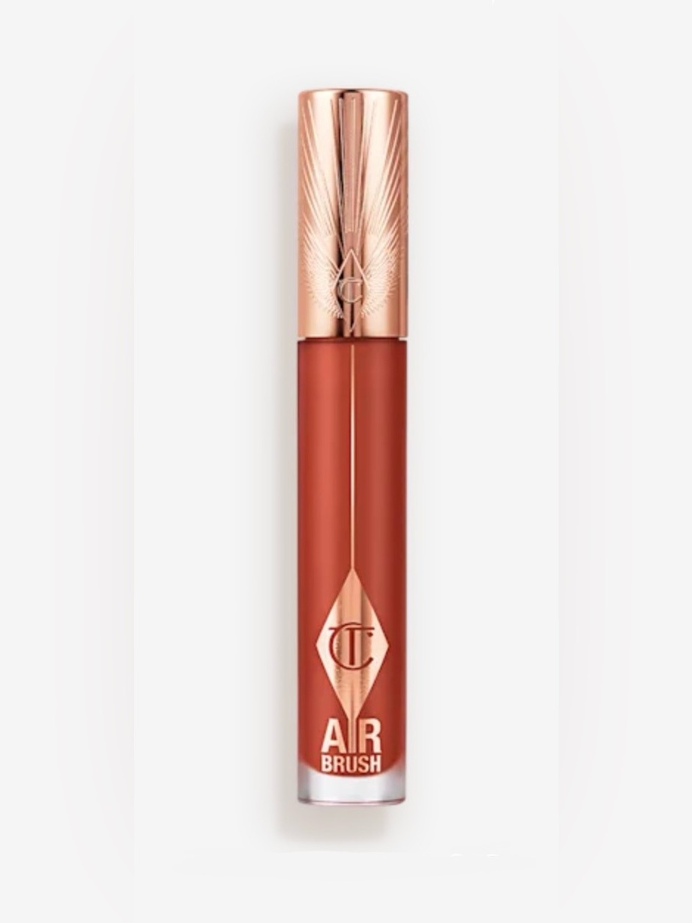 NIB Charlotte Tilbury Liquid Lipstick AIRBRUSH FLAWLESS LIP BLUR - FLAME BLUR